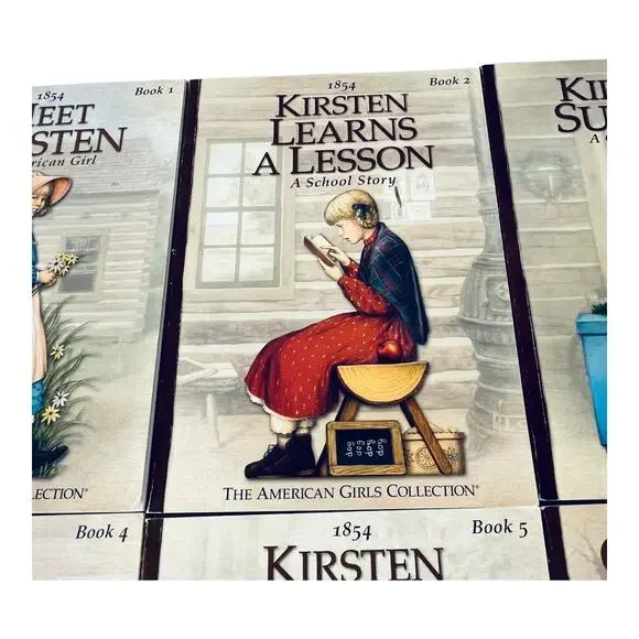 American Girl Pleasant Company 6 BOOK SET Kirsten 1854 Paperback Janet Shaw Book
